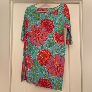 Lilly pulitzer blue Bellini Cassie dress small